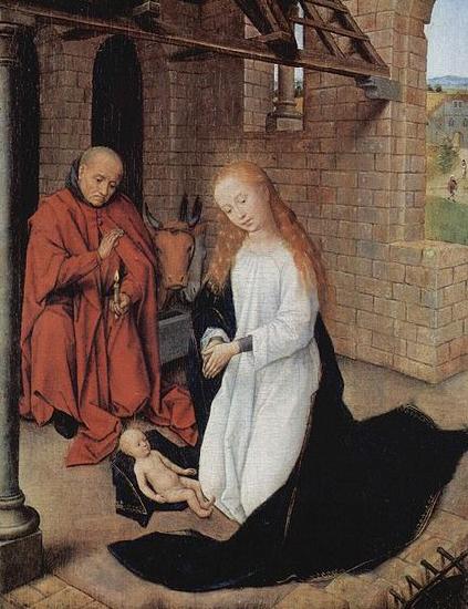 Hans Memling Christi Geburt oil painting picture